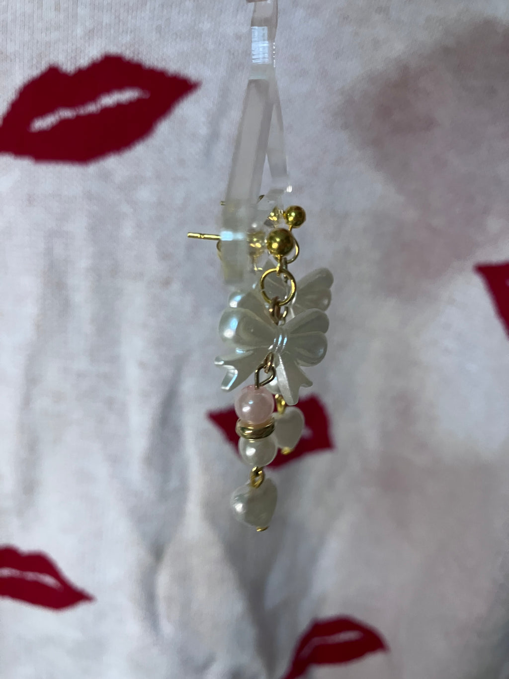 Valentine’s Day bow earrings (limited edition)