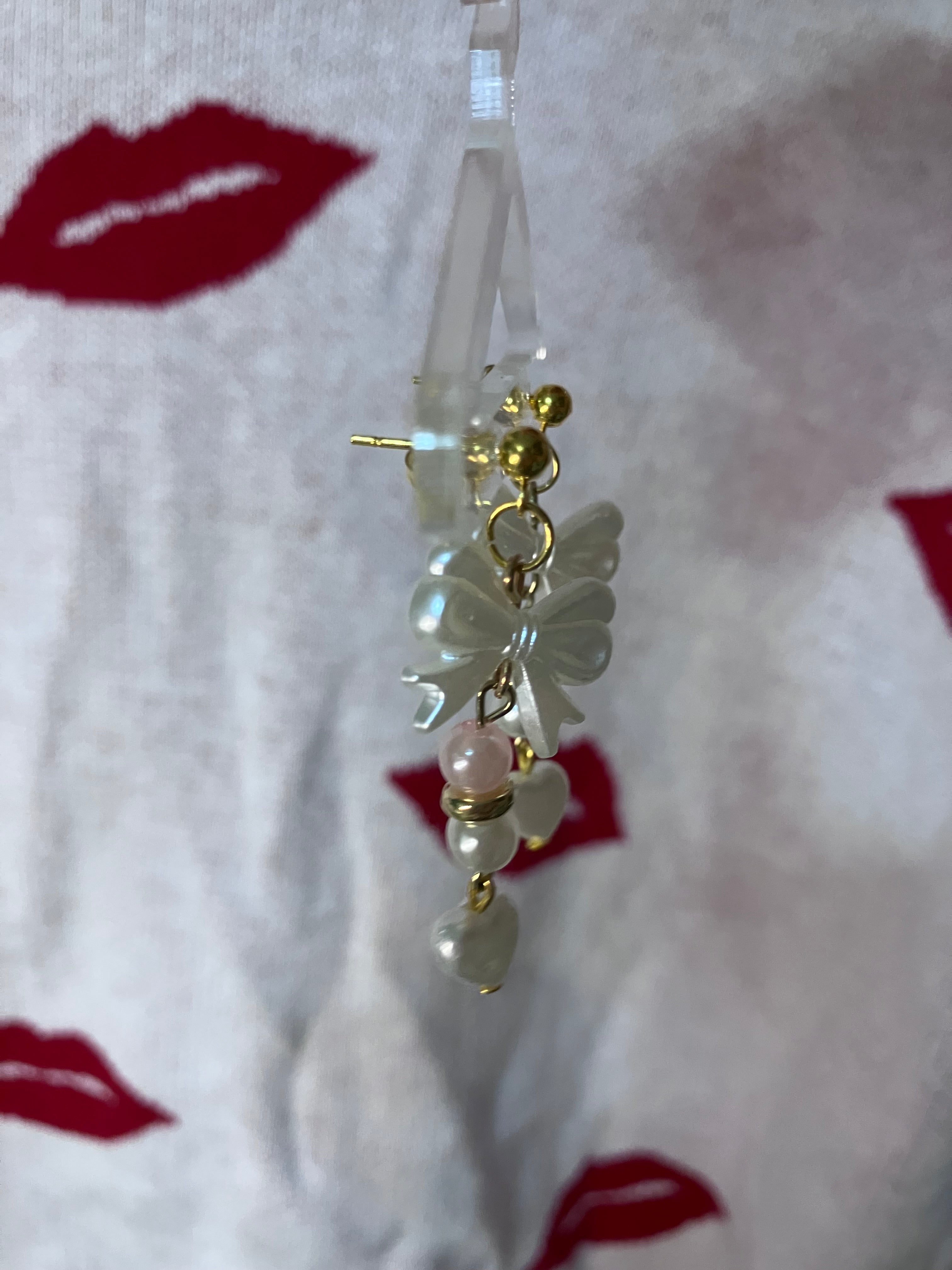 Valentine’s Day bow earrings (limited edition)