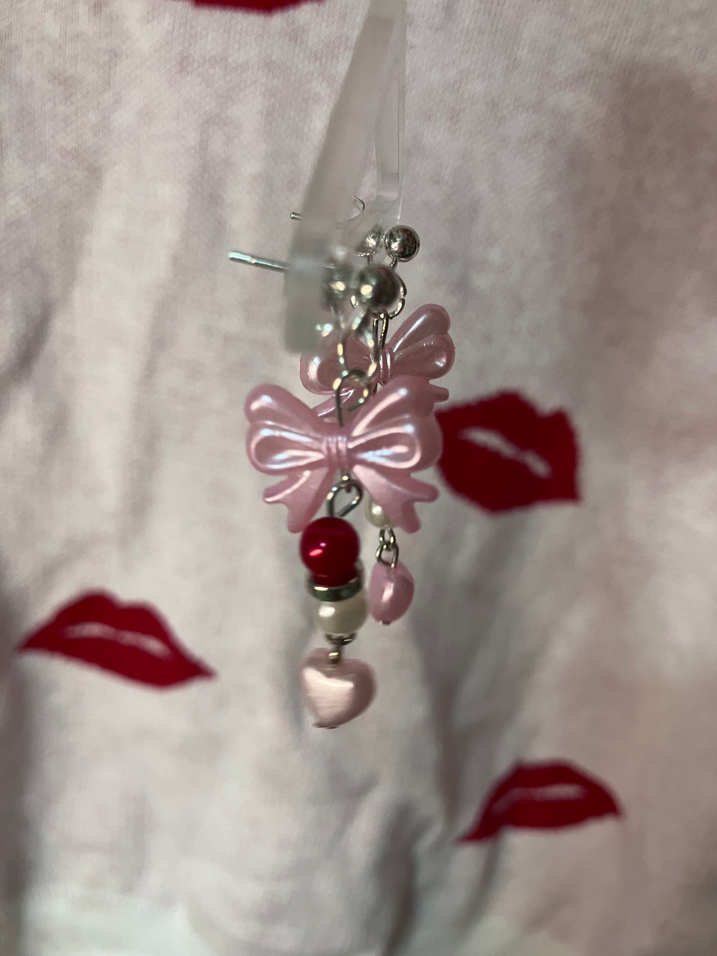 Valentine’s Day bow earrings (limited edition)